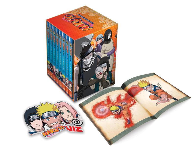 Série completa de Naruto em Blu-ray - Viz Media - Livros de